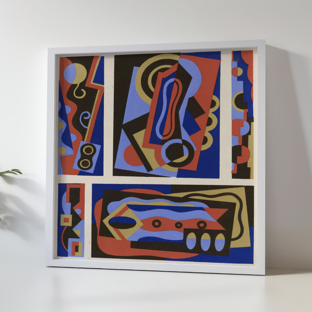 Collection decors et couleurs Pl.10 1930 Georges Valmier 5 mockup