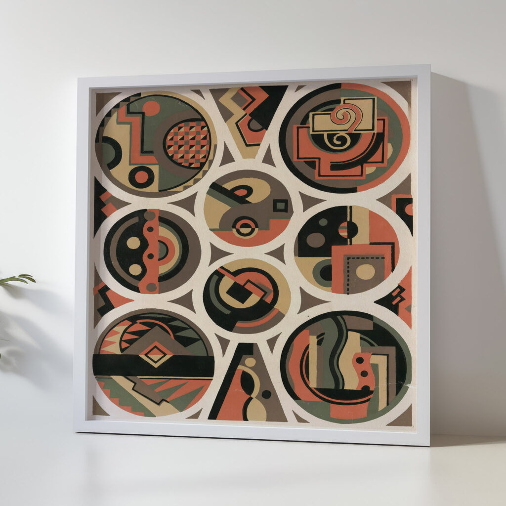 Collection decors et couleurs Pl.12 1930 Georges Valmier 5 mockup