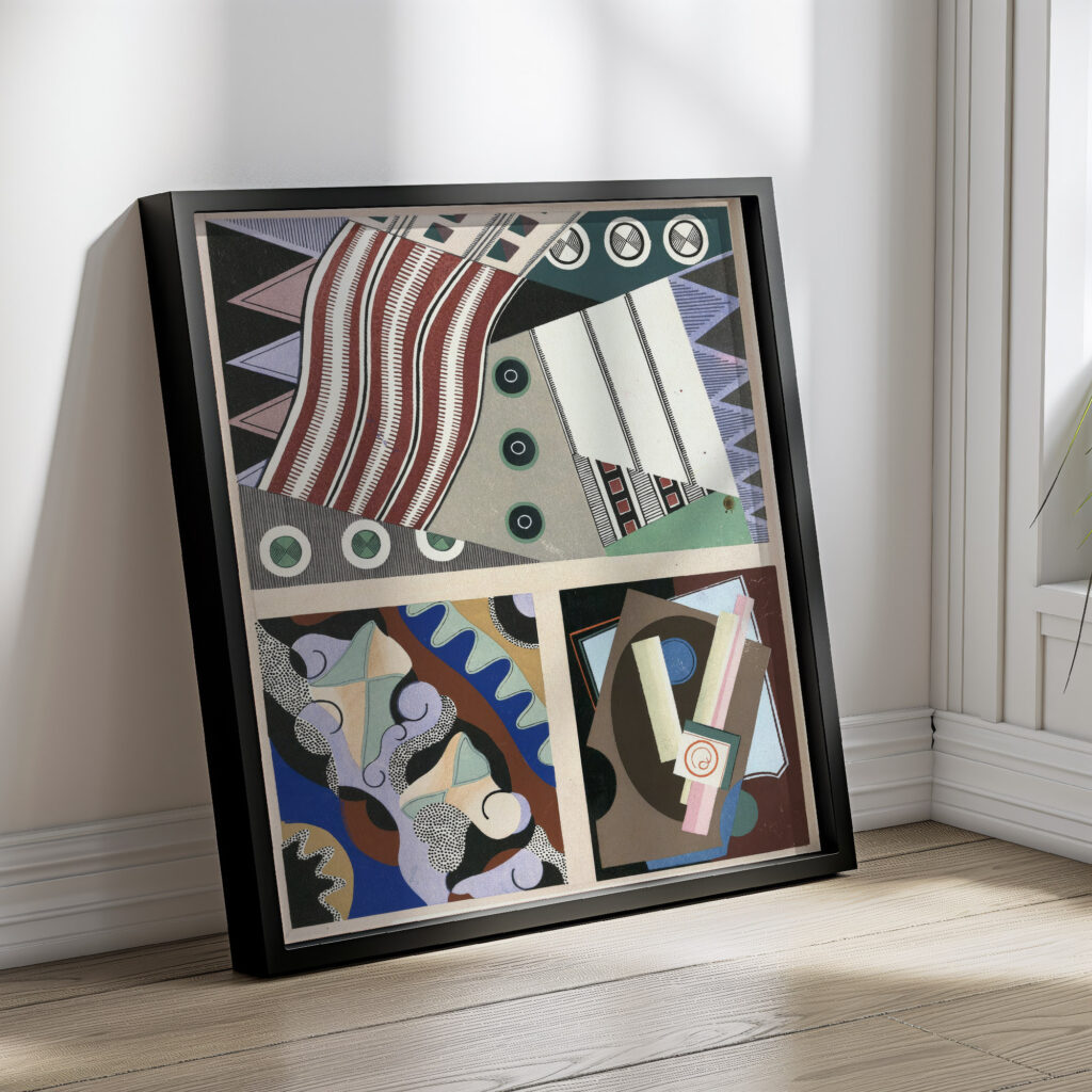 Collection decors et couleurs Pl.14 1930 Georges Valmier 4 mockup