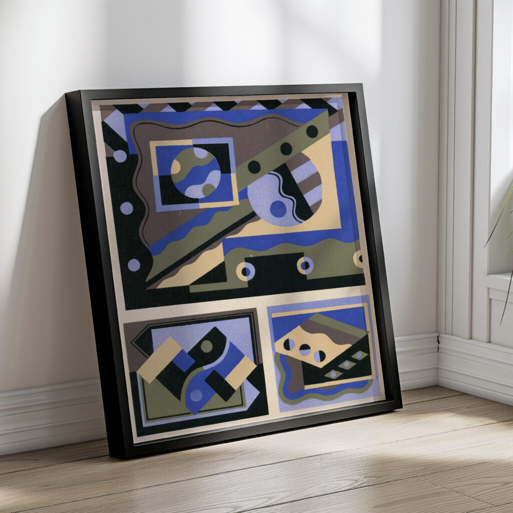 Collection decors et couleurs Pl.15 1930 Georges Valmier 4 mockup