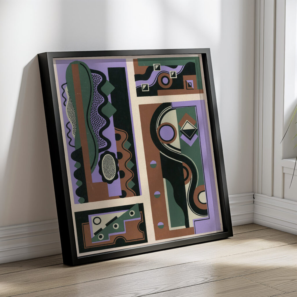 Collection decors et couleurs Pl.18 1930 Georges Valmier 4 mockup