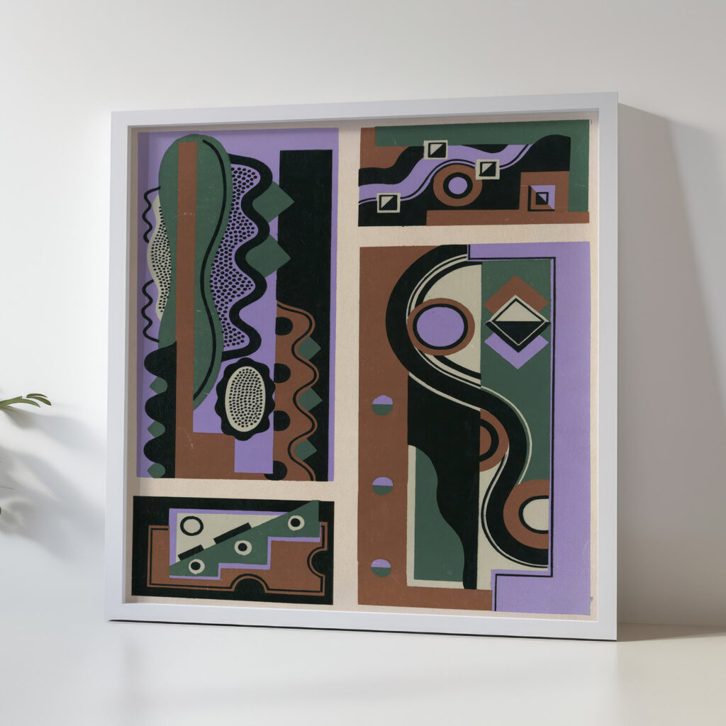 Collection decors et couleurs Pl.18 1930 Georges Valmier 5 mockup