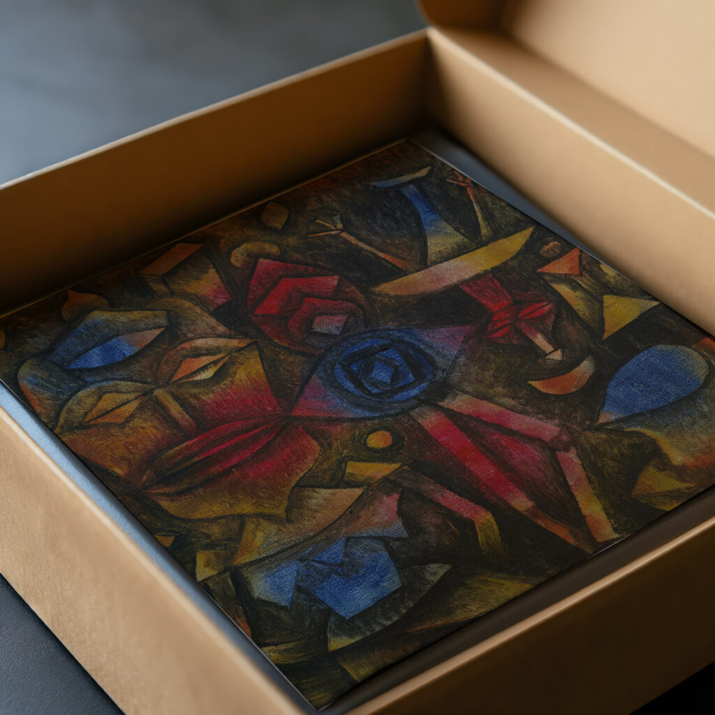 Collection of Figurines 1926 Paul Klee video mockup
