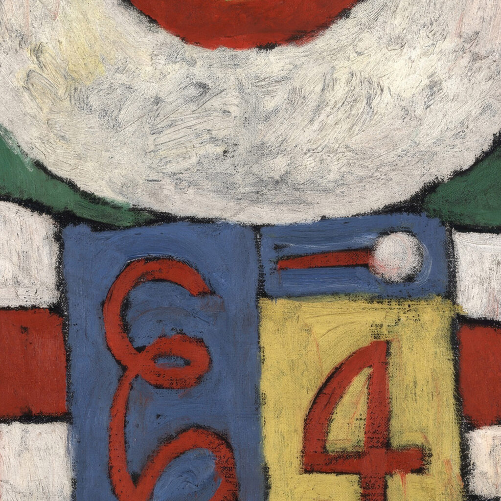 Collection of Numbers Designs and Letters Seen by Me at the Beginning of the War in Berlin–Military in Nature ca. 1915 Marsden Hartley 8 mockup