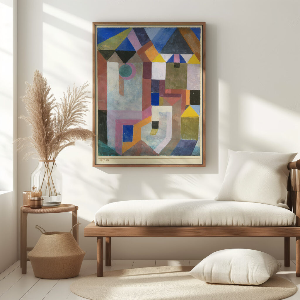 Colorful Architecture 1917 Paul Klee 5 mockup