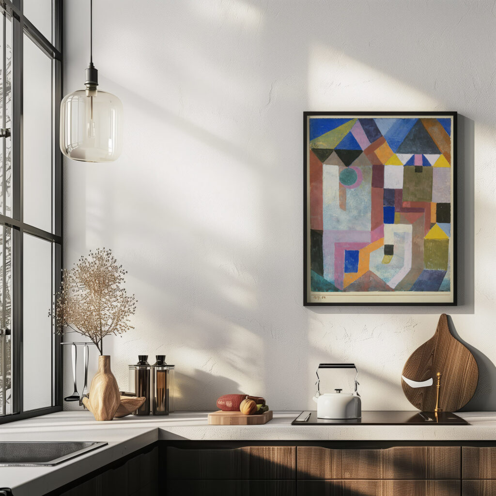 Colorful Architecture 1917 Paul Klee 6 mockup