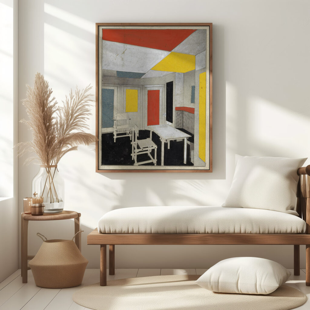 Colour solution 1920 c. 1929 Theo van Doesburg 5 mockup