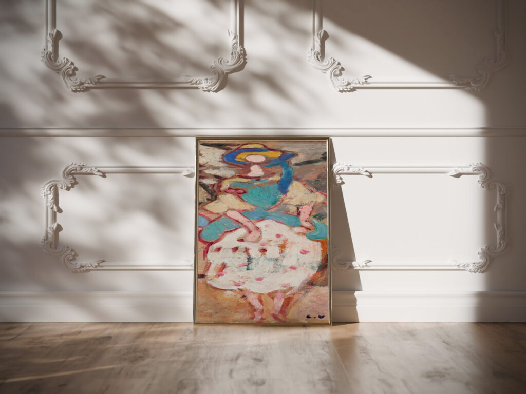 Columbine circa 1925 Louis Valtat video mockup