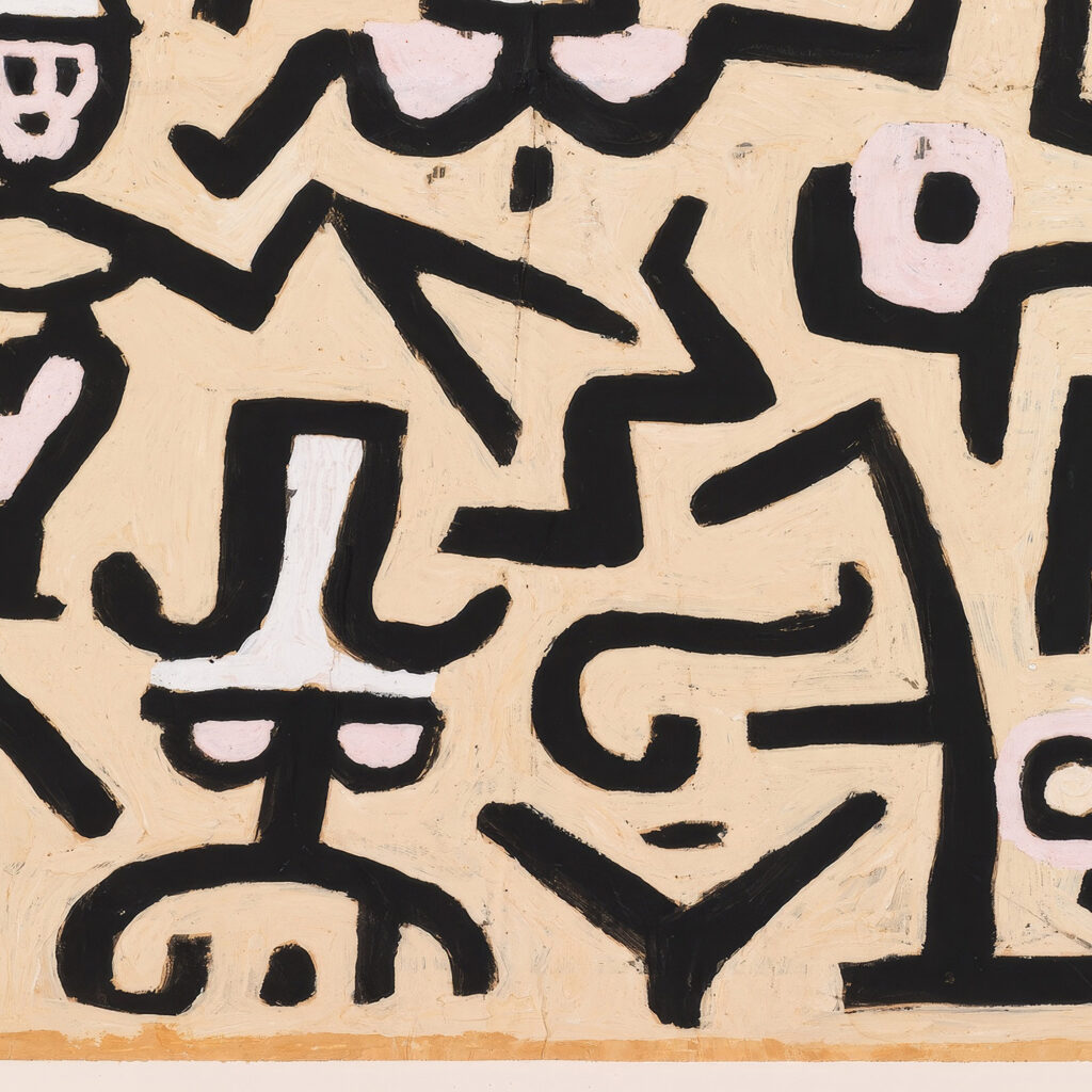 Comedians Handbill 1938 Paul Klee 8 mockup
