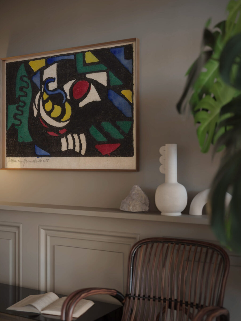 Compositie Stilleven 1914 Jacoba van Heemskerck video mockup