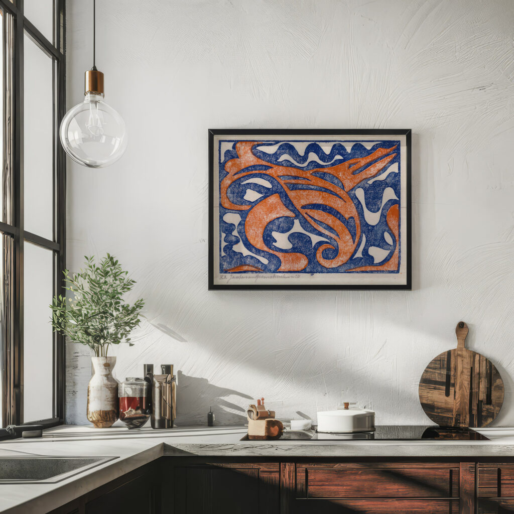 Compositie XX 1918 Jacoba van Heemskerck 6 mockup