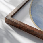 Compositie from 1914 until 1916 Jules Schmalzigaug 1 close up dark wood mockup