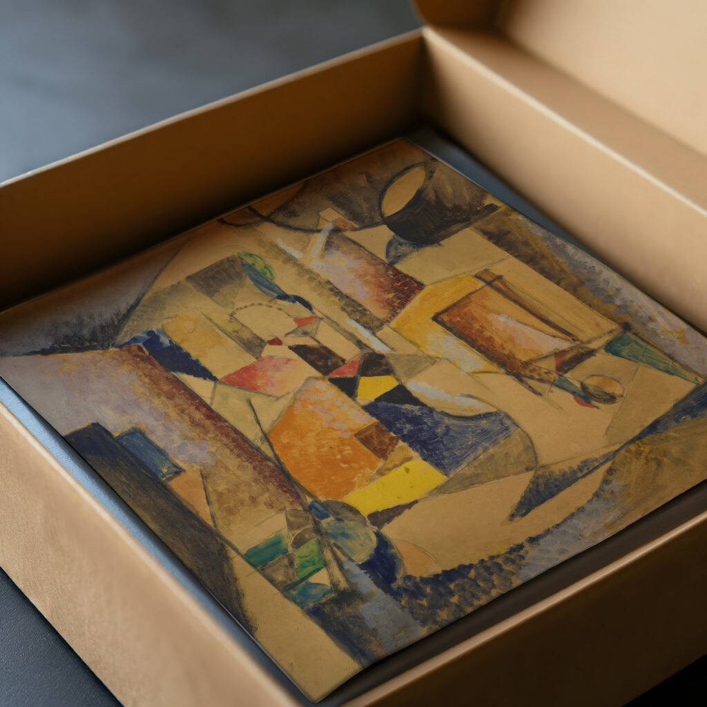 Composition 1915 Albert Gleizes video mockup
