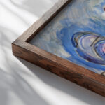 Composition 1916 J.A. Jerichau close up dark wood mockup