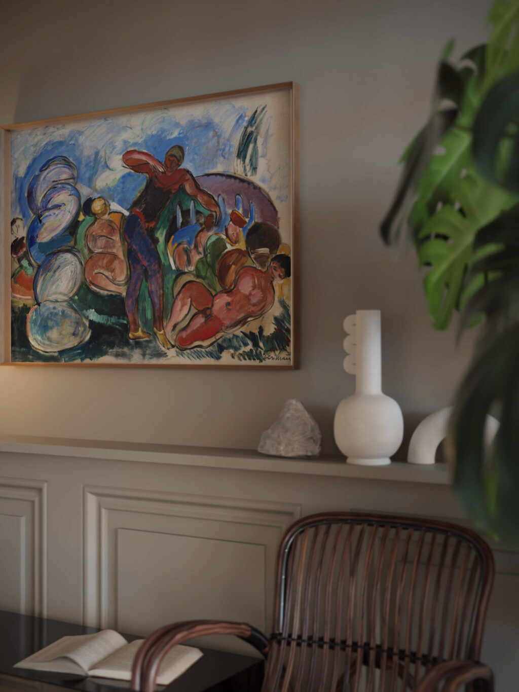 Composition 1916 J.A. Jerichau video mockup