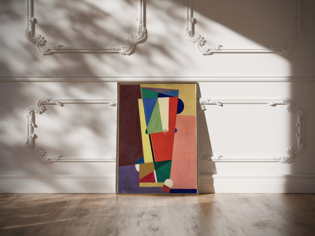 Composition 1921 Georges Valmier 1 video mockup Composition 1921 Georges Valmier 1 video mockup