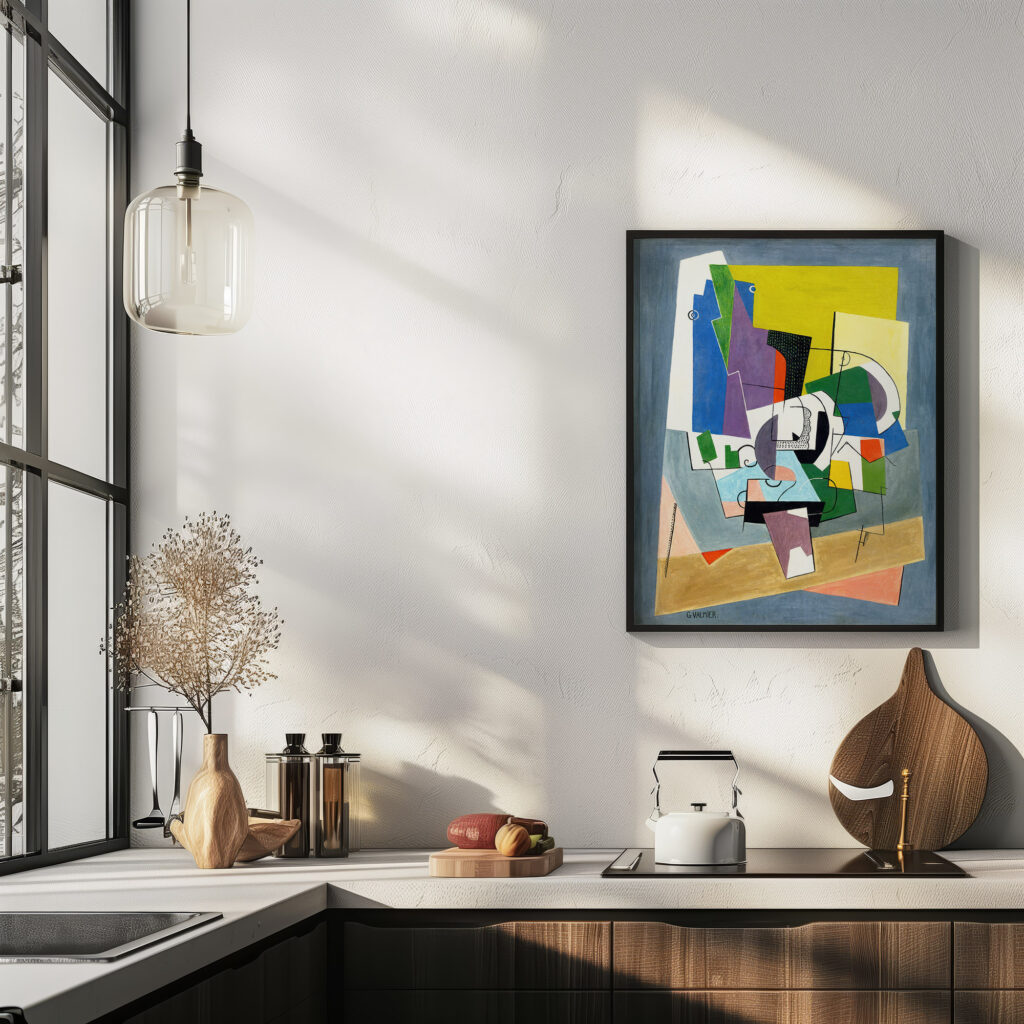 Composition 1921 Georges Valmier 6 mockup
