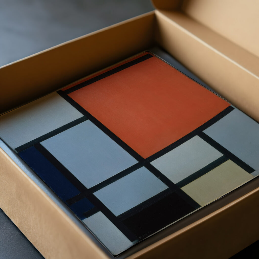 Composition 1921 Piet Mondrian video mockup