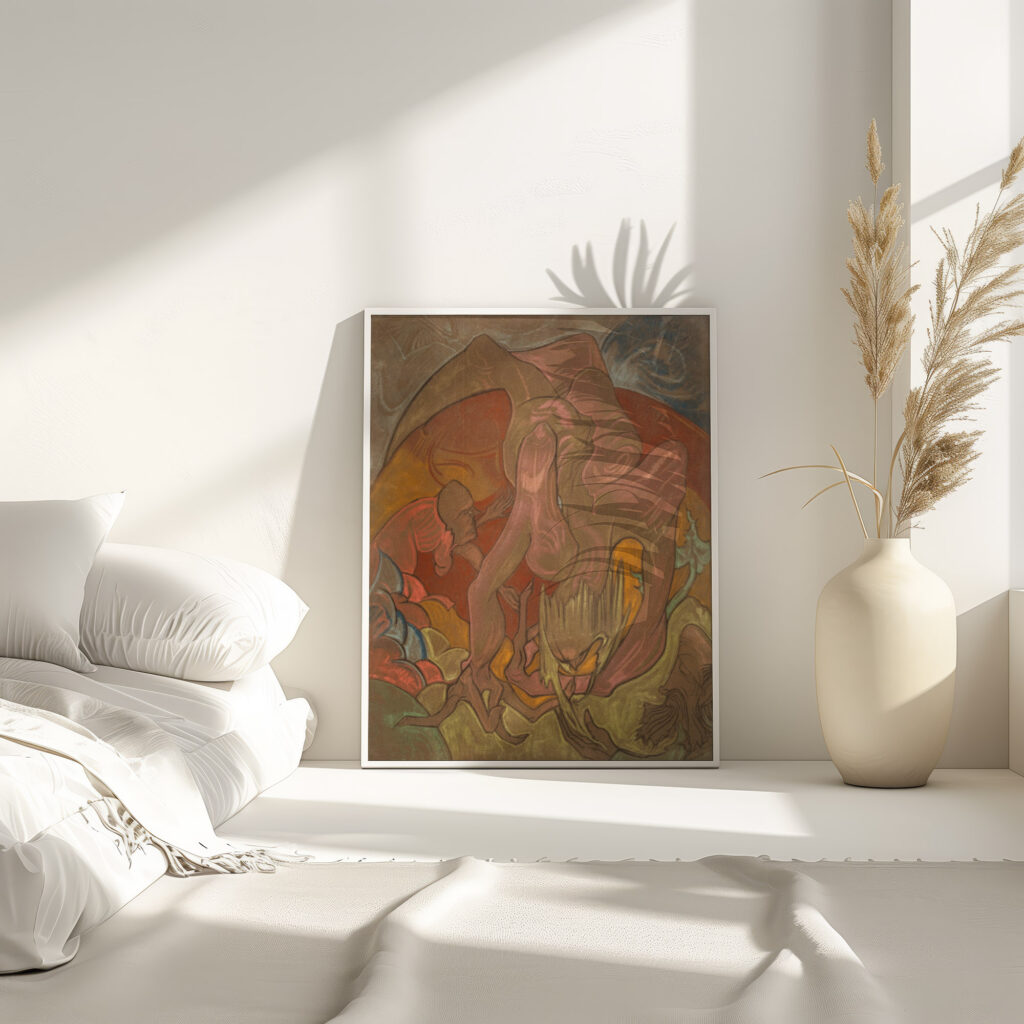 Composition 1921 Stanislaw Ignacy Witkiewicz 4 mockup