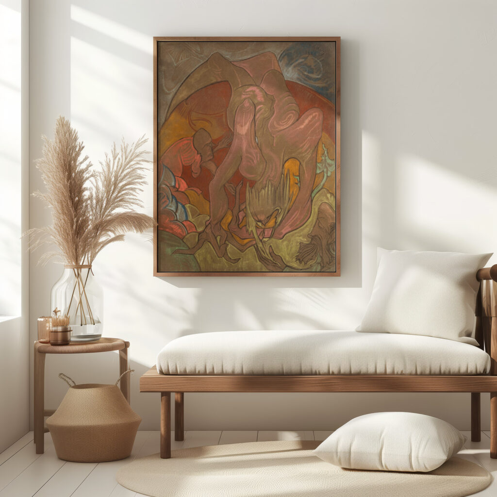 Composition 1921 Stanislaw Ignacy Witkiewicz 5 mockup