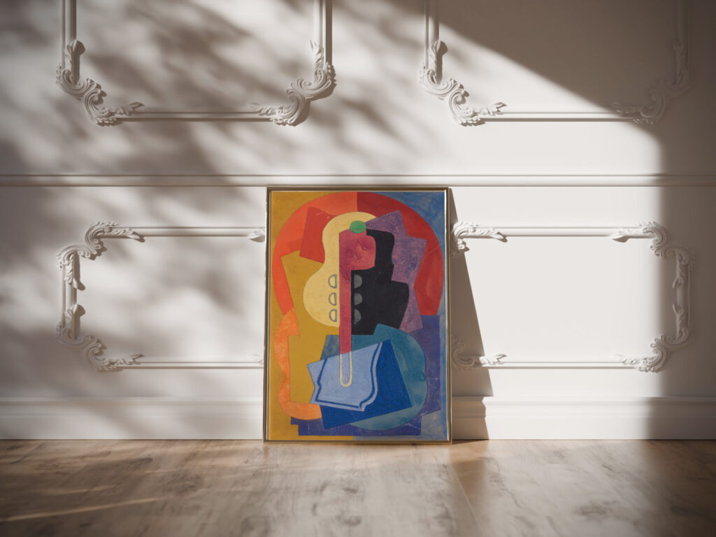 Composition 1922 Albert Gleizes video mockup