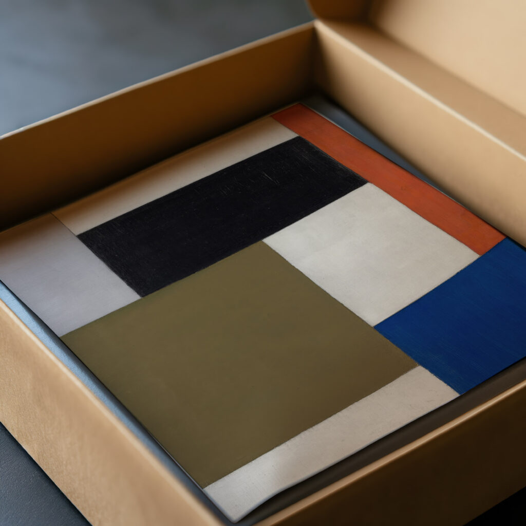 Composition 1923 1924 Theo van Doesburg video mockup