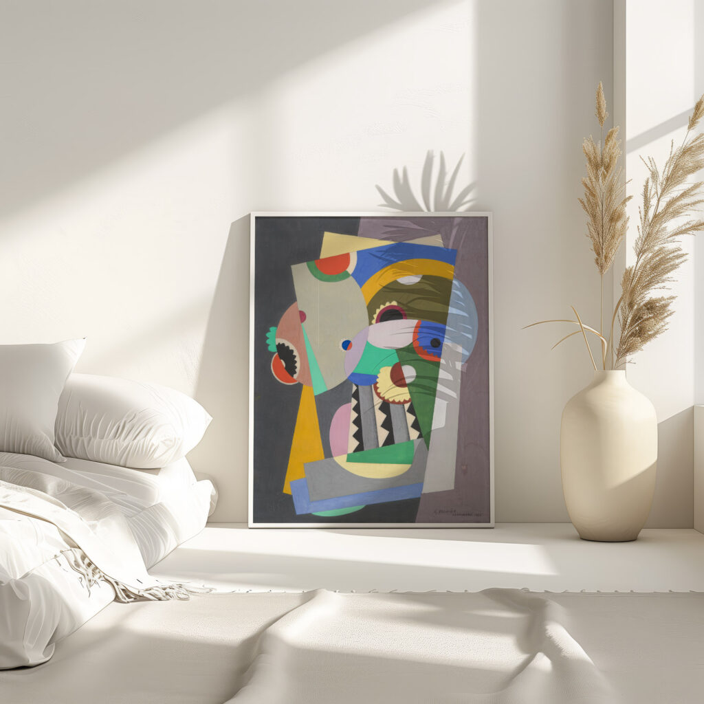 Composition 1923 Georges Valmier 4 mockup Composition 1923 Georges Valmier 4 mockup