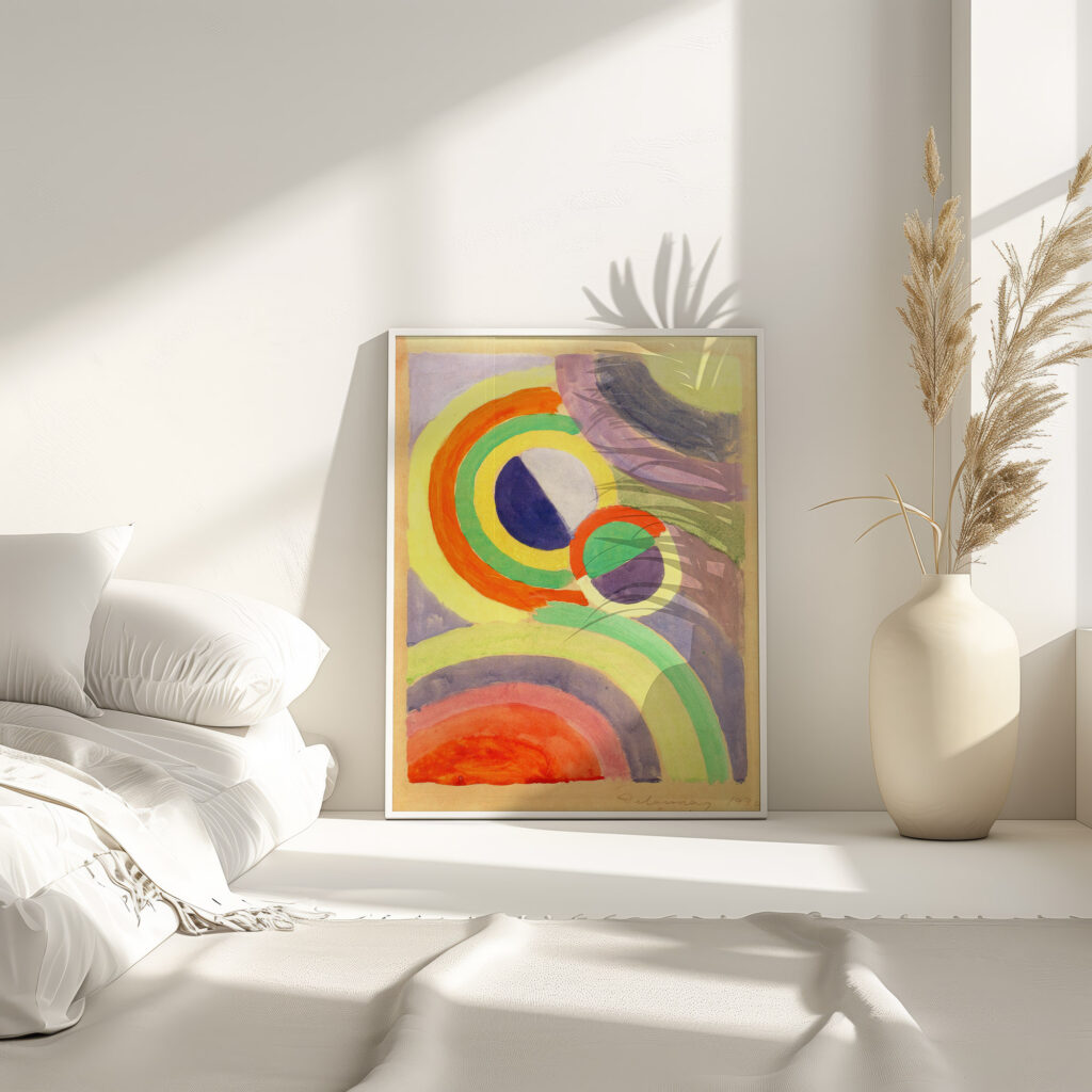 Composition 1930 Robert Delaunay 4 mockup