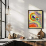 Composition 1930 Robert Delaunay 6 mockup