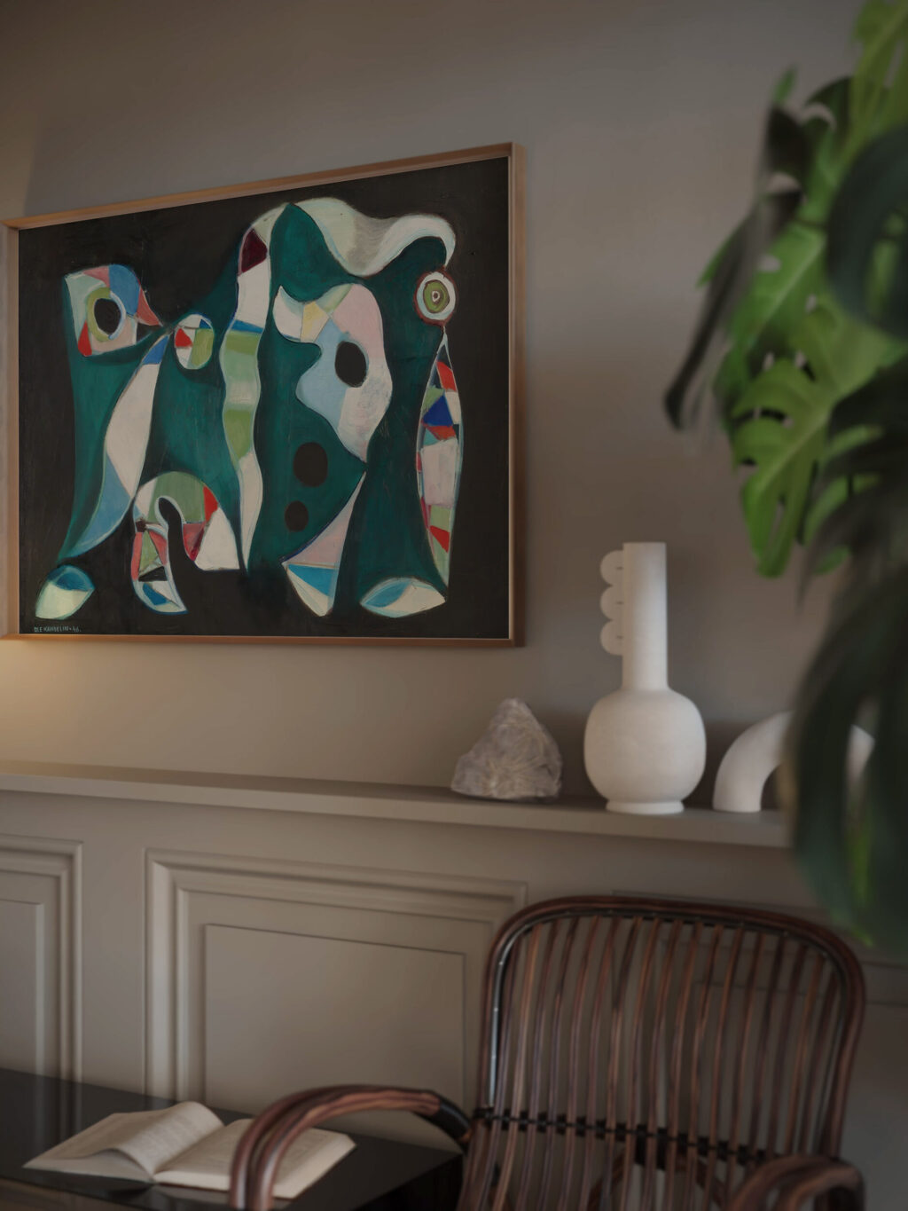 Composition 1946 Ole Kandelin video mockup