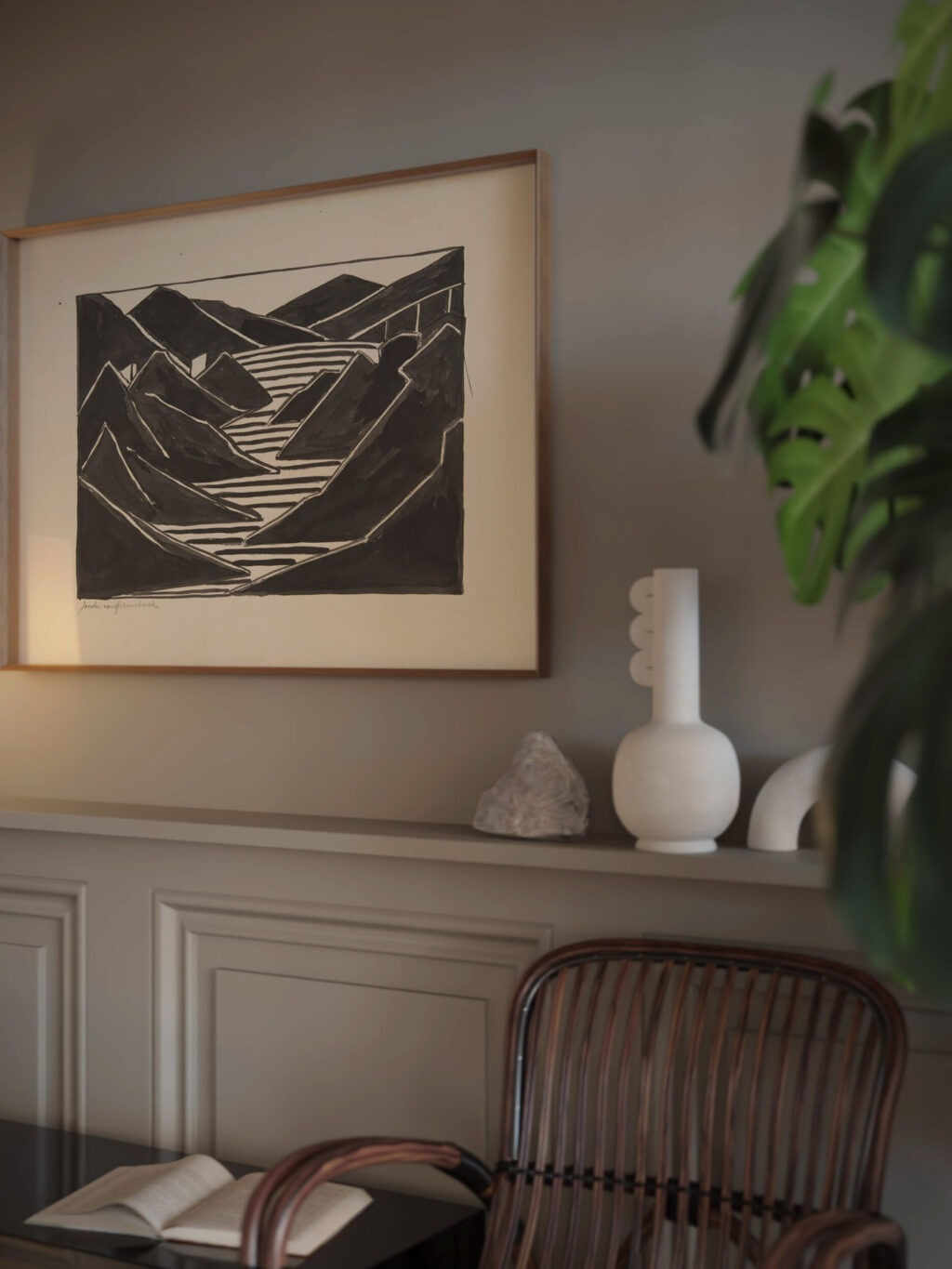 Composition Fjord late 19th–early 20th century Jacoba van Heemskerck video mockup