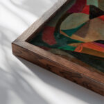 Composition Helene dOettingen close up dark wood mockup