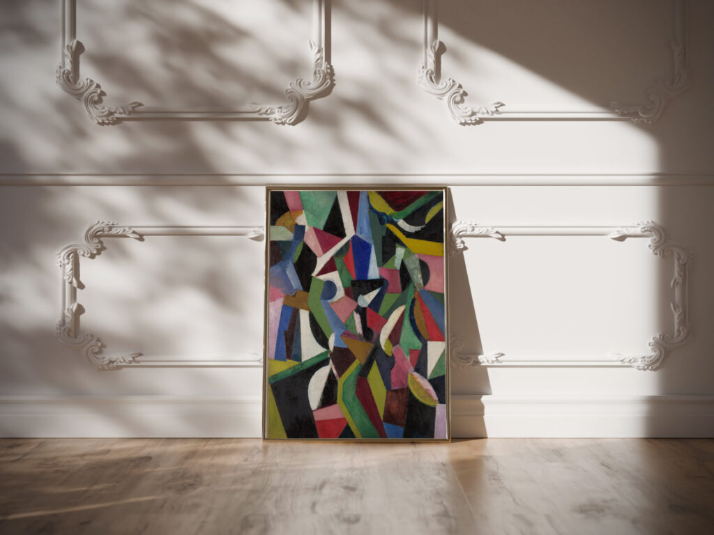 Composition I 1916 Patrick Henry Bruce video mockup