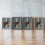 Composition III 1926 Ragnhild Keyser framed posters mockup