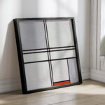 Composition No. 1 Gray Red 1935 Piet Mondrian 4 mockup