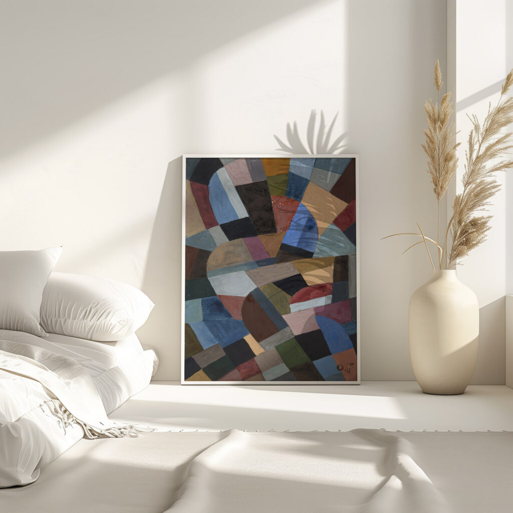 Composition Otto Freundlich 4 mockup