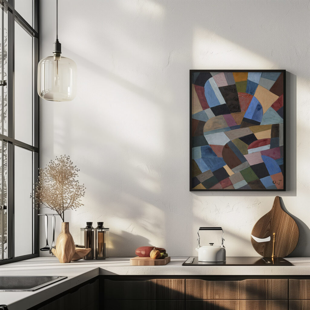 Composition Otto Freundlich 6 mockup