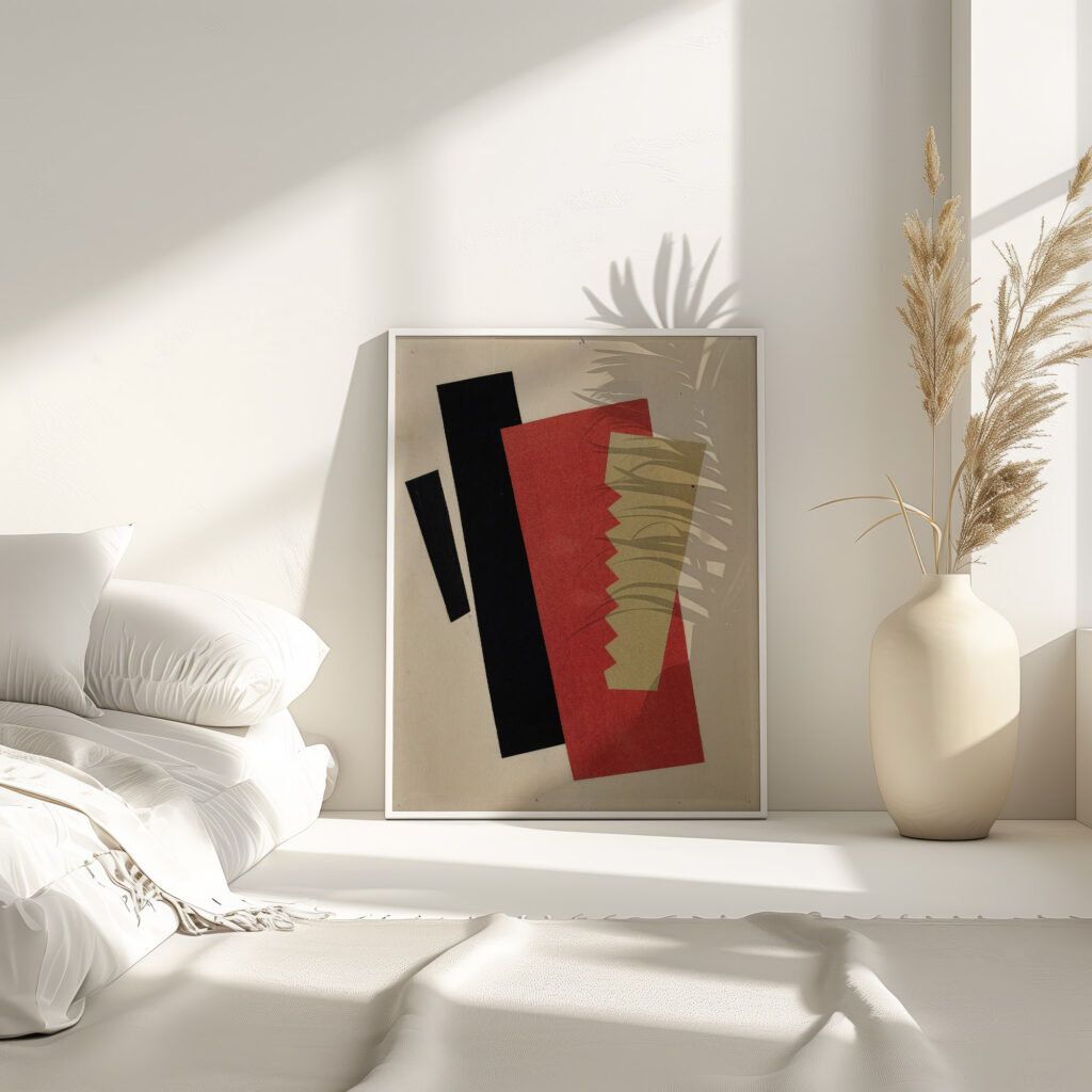 Composition Red Black Gold 1920 El Lissitzky 4 mockup