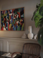 Composition V 1916 Patrick Henry Bruce video mockup