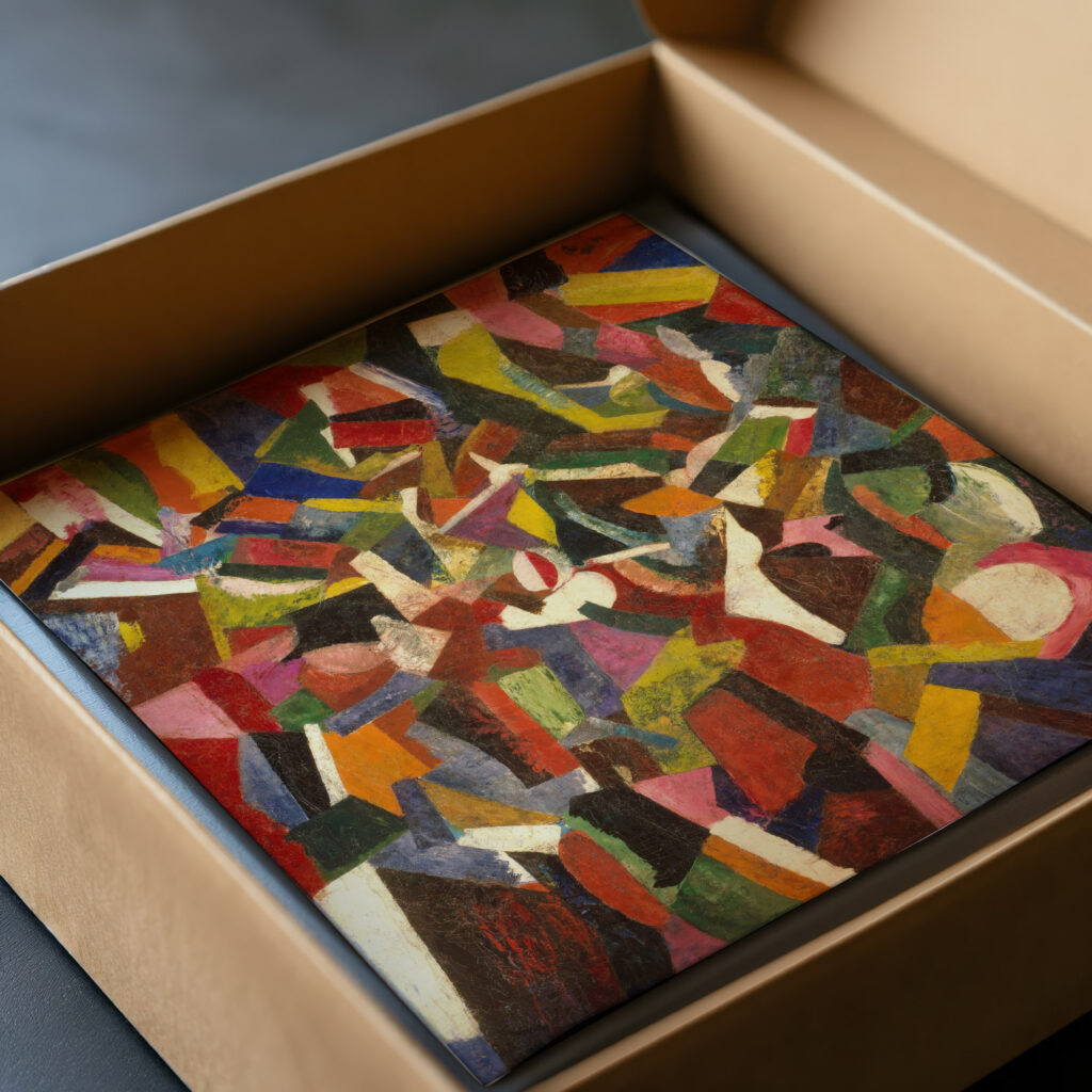 Composition VI 1916 Patrick Henry Bruce video mockup