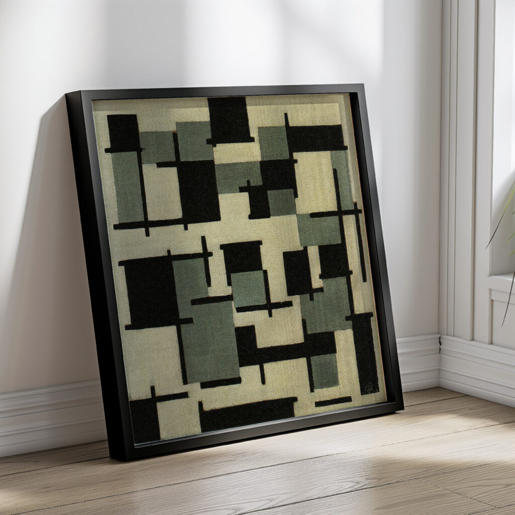 Composition XIII 1918 Theo van Doesburg 4 mockup