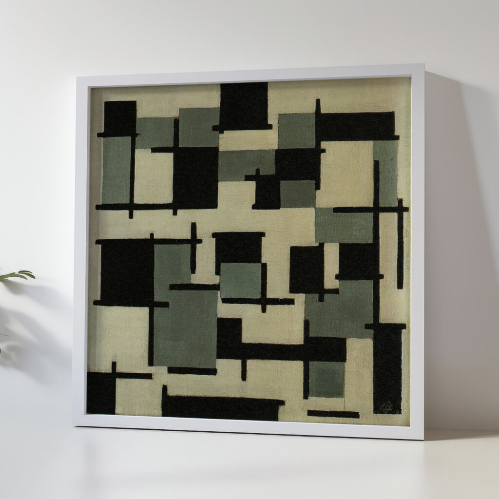 Composition XIII 1918 Theo van Doesburg 5 mockup