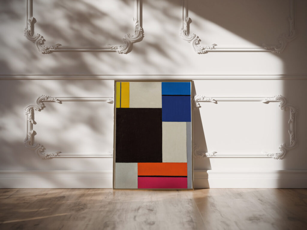 Composition XXI 1923 Theo van Doesburg video mockup