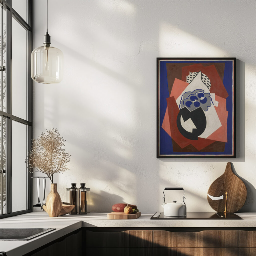 Composition au bol noir 1921 Albert Gleizes 6 mockup