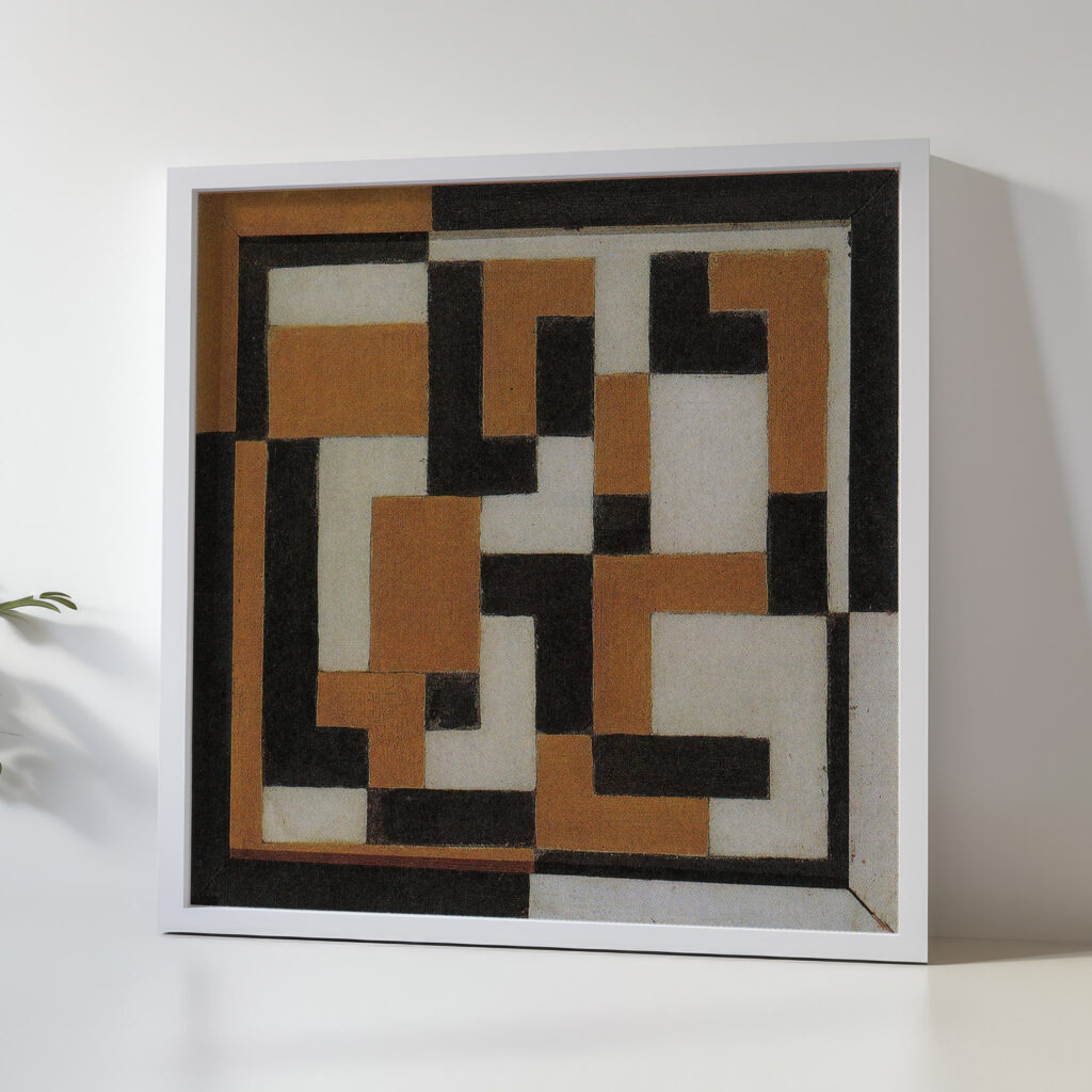 Composition between 1917 and 1918 Theo van Doesburg 5 mockup