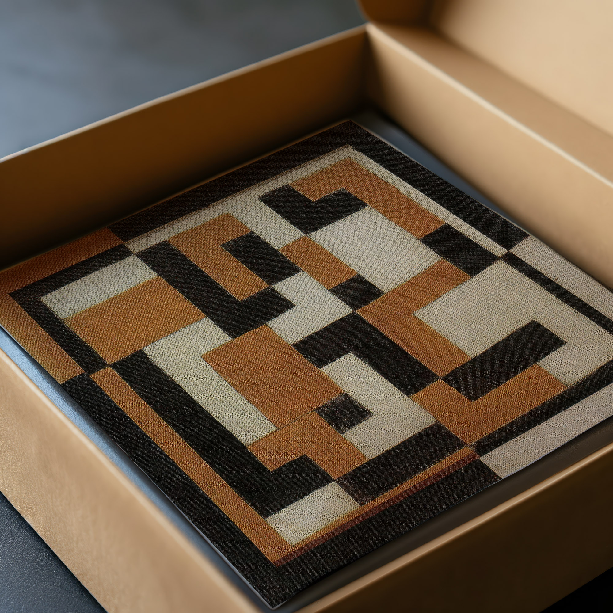 Theo Van Doesburg、希少画集画、新品高級額、額装付、状態良好 Composition (between 1917 and 1918) - Theo van Doesburg