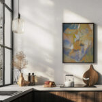 Composition cubiste bleue circa 1912 13 Albert Gleizes 6 mockup