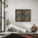 Composition florale aux amarilis Raoul Dufy 6 mockup