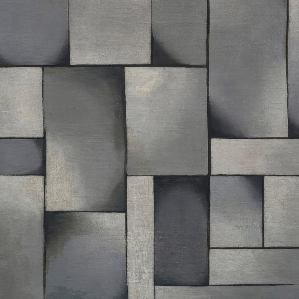 Composition in Gray Rag time. 1919 Theo van Doesburg 8 mockup