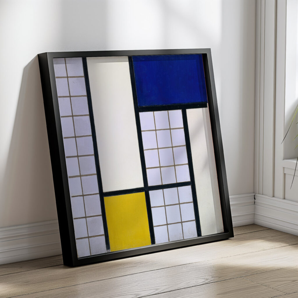 Composition in Half Tones 1928 Theo van Doesburg 4 mockup